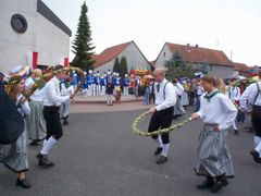 Stehender Festzug